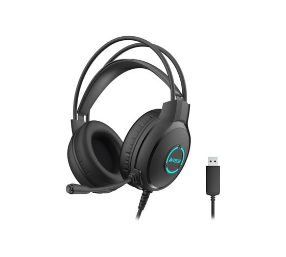Наушники с микрофоном A4TECH Fstyler FH300U белый 2м мониторные USB (FH300U WHITE) 1855065
