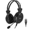 Наушники с микрофоном A4TECH HU-30 черный 2м накладные USB 1379903 1