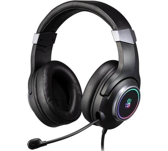 Наушники с микрофоном A4TECH Bloody G350 черный 2м мониторные USB (G350 USB/ BLACK) 1431311