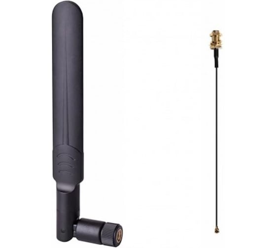 Антенна SMA F с удлинителями KS-is IPX4/U.FL для Wi-FI, BT KS-790C