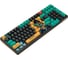 Клавиатура A4TECH AT98 Renegade черный/зеленый USB for gamer LED (AT98) кабель 1.8м 2027356 2