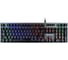Клавиатура A4TECH B765 механическая серый USB for gamer LED (B765 GREY/NEON (GREEN SWITCH)) кабель 1.8 1377936 1