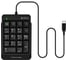 Числовой блок A4TECH FK13P черный USB slim для ноутбука (FK13P BLACK) кабель 1.5м 1359931 1