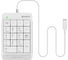 Числовой блок A4TECH FK13P белый USB slim для ноутбука (FK13P WHITE) кабель 1.5м 1379893 1