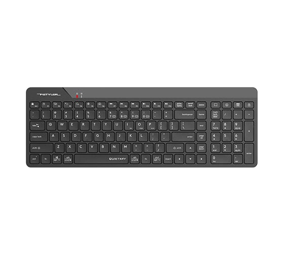Клавиатура A4TECH FBK23 AS черный USB беспроводная BT/Radio 2028139