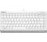 Клавиатура A4TECH FK11 белый USB slim (FK11 USB (WHITE)) кабель 1.5м 1391318 1