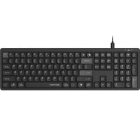 Клавиатура A4TECH FX55 черный USB slim Multimedia кабель 1.5м 2164108