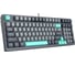 Клавиатура A4TECH FS300 механическая черный/серый USB for gamer LED (FS300 PANDA ROCK) кабель 1.8м 2000133 2