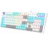 Клавиатура A4TECH S510N механическая белый USB for gamer LED (S510N (ICY WHITE)) кабель 1.8м 1774484 2