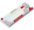 Клавиатура A4TECH S310N механическая белый/красный USB Multimedia for gamer LED кабель 1.8м 2164113 2
