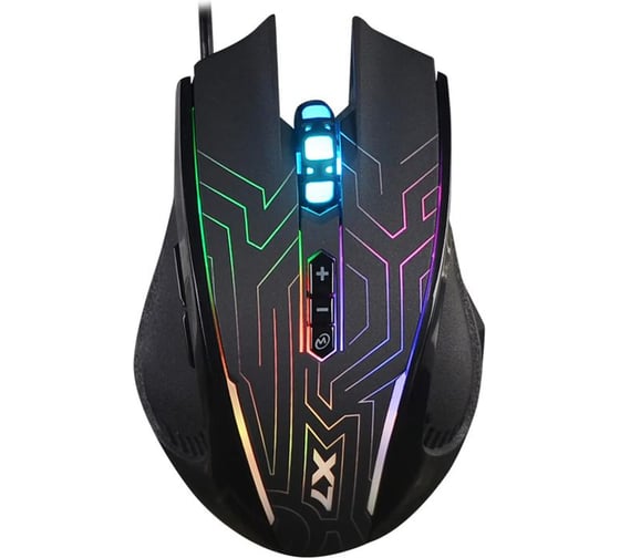 Мышь A4TECH X87 черный оптическая 2400dpi USB 8but (X87 (MAZE)) 1023976