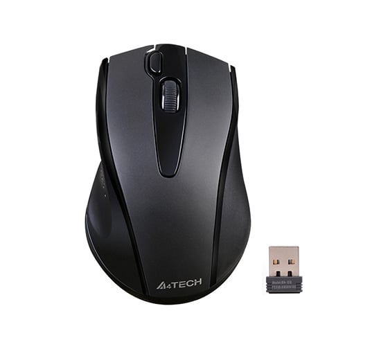 Мышь A4TECH V-Track G9-500F черный оптическая 1200dpi беспроводная USB 4but 601106