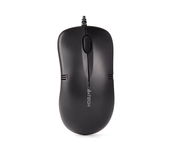 Мышь A4TECH OP-560NUS черный оптическая 1200dpi silent USB 2but 1938388