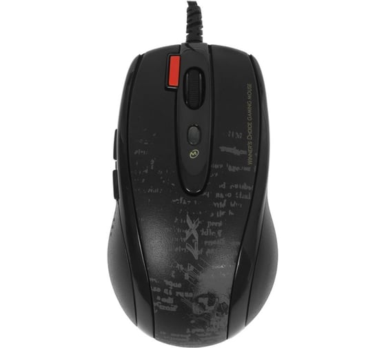 Мышь A4TECH V-Track F5 черный/рисунок оптическая 3000dpi USB 6but 647961