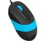 Мышь A4TECH Fstyler FM10 черный/синий оптическая 1600dpi USB 4but (FM10 BLUE) 1147674 2