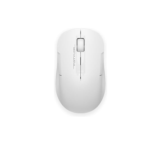 Мышь A4TECH Fstyler FG15CS Air2 белый оптическая 1200dpi silent беспроводная USB для ноутбука 3but 2027405