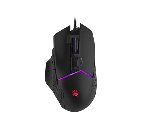 Мышь A4TECH Bloody W95 Max черный оптическая 12000dpi USB 10but (W95 MAX STONE BLACK) 1874607