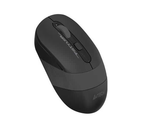 Мышь A4TECH Fstyler FG10 черный/серый оптическая 2000dpi беспроводная USB 4but (FG10 GREY) 1147564