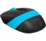Мышь A4TECH Fstyler FG10 черный/синий оптическая 2000dpi беспроводная USB 4but (FG10 BLUE) 1147565 2