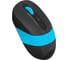 Мышь A4TECH Fstyler FG10S черный/синий оптическая 2000dpi silent беспроводная USB для ноутбука 4but (FG10S B 1204065 1