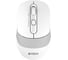 Мышь A4TECH Fstyler FB10C белый/серый оптическая 2000dpi беспроводная BT/Radio USB 4but (FB10C GRAYISH WHITE 1583792 1