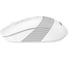 Мышь A4TECH Fstyler FB10C белый/серый оптическая 2000dpi беспроводная BT/Radio USB 4but (FB10C GRAYISH WHITE 1583792 3