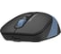 Мышь A4TECH Fstyler FB10CS черный/синий оптическая 2000dpi silent беспроводная BT/Radio USB 4but (FB10CS USB 1929771 3