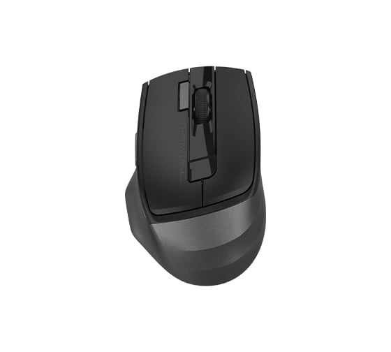 Мышь A4TECH Fstyler FB45CS Air2 серый оптическая 2000dpi silent беспроводная BT/Radio USB 7but (FB45CS AIR2 2011605