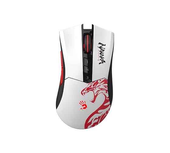 Мышь A4TECH Bloody R90 Plus Naraka белый/рисунок оптическая 5000dpi беспроводная USB 7but 1881978