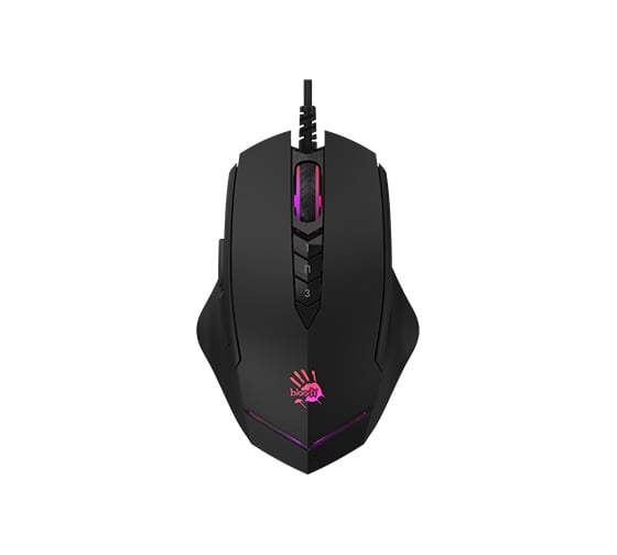 Мышь A4TECH Bloody V8M Max черный оптическая 12000dpi USB 8but 1994612