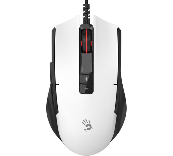 Мышь A4TECH Bloody ES8 белый оптическая 6000dpi USB 7but (ES8 PANDA WHITE) 2076547