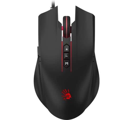 Мышь A4TECH Bloody ES7 черный оптическая 6000dpi USB 8but (ES7 STONE BLACK) 2076748