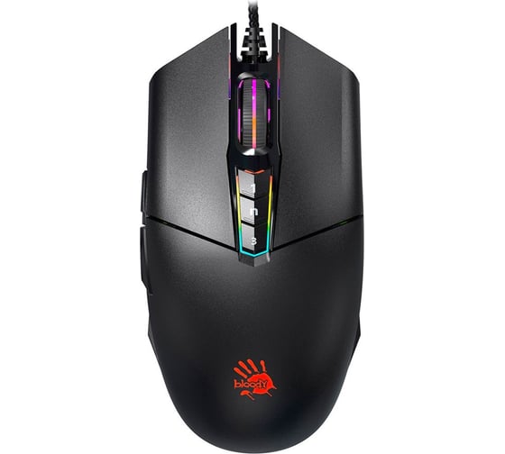 Мышь A4TECH Bloody P91s черный оптическая 8000dpi USB 8but (P91S BLACK ACTIVATED) 1379882