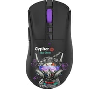 Мышь A4TECH Bloody R73 Pro черный/рисунок оптическая 26000dpi беспроводная USB/USB-C 7but (R73 PRO CYPHER GH 2076537