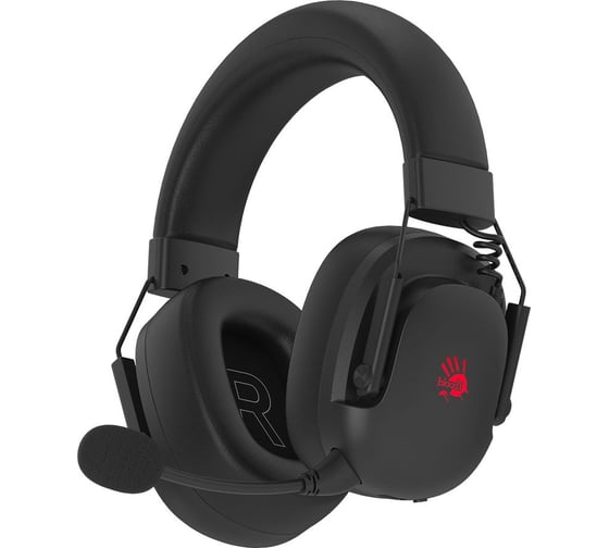 Наушники с микрофоном A4TECH GR585 Bloody черный мониторные BT/Radio/3.5mm 2121947