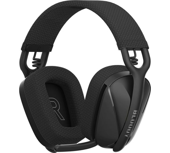 Наушники с микрофоном A4TECH GR285 Bloody черный 1.5м мониторные BT/Radio/3.5mm 2142366