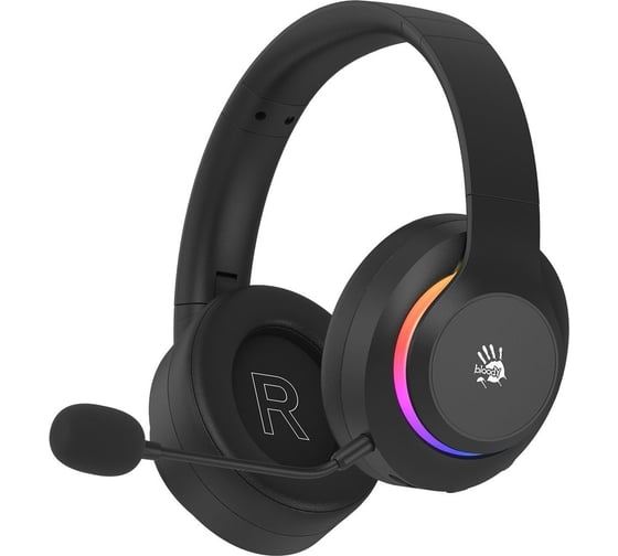 Наушники с микрофоном A4TECH GR520 Bloody черный мониторные BT/Radio/3.5mm 2121903
