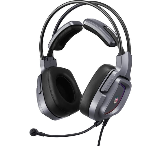 Наушники с микрофоном A4TECH Bloody G575 серый 2м мониторные USB (G575 USB/ GREY) 1595329