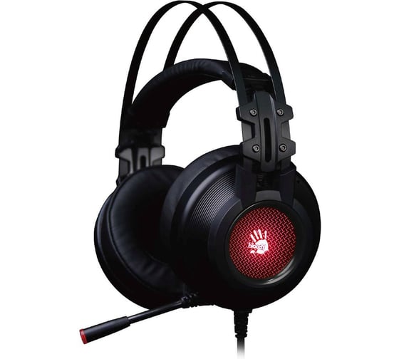 Наушники с микрофоном A4TECH Bloody G525 черный 2м мониторные (G525 BLACK) 1192102