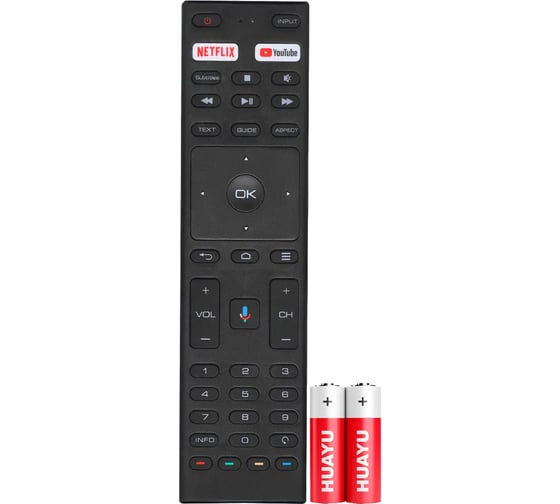Пульт huayu RC-20 (KT1942-HG) с голосовой функцией и батарейками в комплекте HBT127