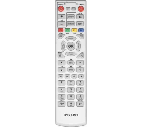 Универсальный пульт huayu IP-TV 5 в 1 HBX186
