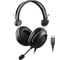 Наушники с микрофоном A4TECH HU-35 черный 2м накладные USB 1379904 1