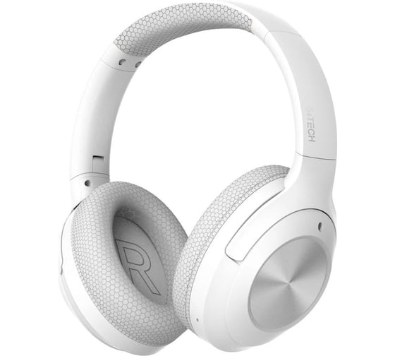 Гарнитура A4TECH Fstyler BH220 мониторные белый беспроводные bluetooth (BH220 WHITE) 1971866
