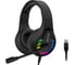 Наушники с микрофоном A4TECH Bloody G230 черный 2м накладные USB (G230) 1797014 1