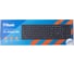 Клавиатура Filum FL-KB20-BK USB 104 кл., проводная, низкопрофильная, мембранная, черная, Windows XP/Vista/7/8/10, MacOS Длина кабеля: 1,5м 00-01092758 11