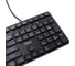Клавиатура Filum FL-KB15-BK USB 108 кл., проводная, низкопрофильная, бесшумная, мембранная, черная, Windows XP/Vista/7/8/10, MacOS длина кабеля: 1,5м 00-01092757 9