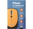 Мышь Filum Wireless FL-MW10-OE оптическая 2.4 ГГц USB 4 кл., DPI: 800/1200/1600, питание АА 1 шт., оранжевый, Windows XP/Vista/7/8/10, MacOS 00-01092745 11