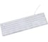 Клавиатура Filum FL-KB25-WH USB 104 кл., проводная, низкопрофильная, мембранная, LED, белая, с подсветкой 3 уровня, Windows XP/Vista/7/8/10, MacOS 00-01253173 4