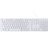 Клавиатура Filum FL-KB25-WH USB 104 кл., проводная, низкопрофильная, мембранная, LED, белая, с подсветкой 3 уровня, Windows XP/Vista/7/8/10, MacOS 00-01253173 10