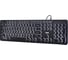 Клавиатура Filum FL-KB30-BK USB 104 кл., проводная, низкопрофильная, мембранная, LED, черная, с подсветкой 3 уровня, круглые клавиши, Windows XP/Vista 00-01253184 1